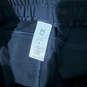 Members Mark travel joggers navy and black bundle- size Medium